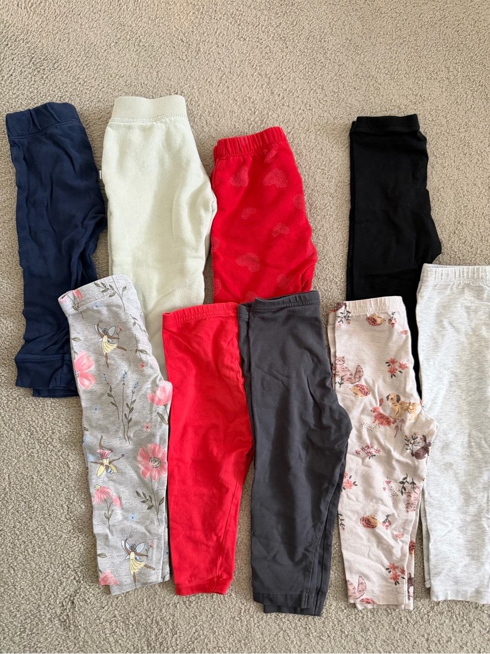 Toddler Girl Leggings lot